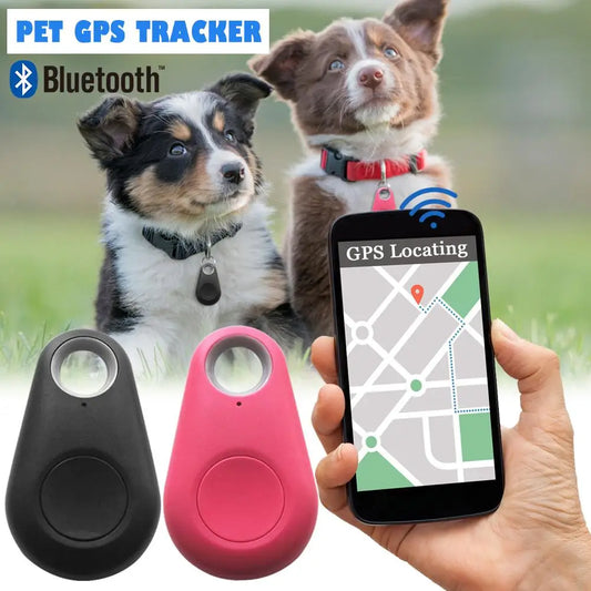 Smart Bluetooth Pet GPS Tracker - Wireless Locator & Remote Shutter